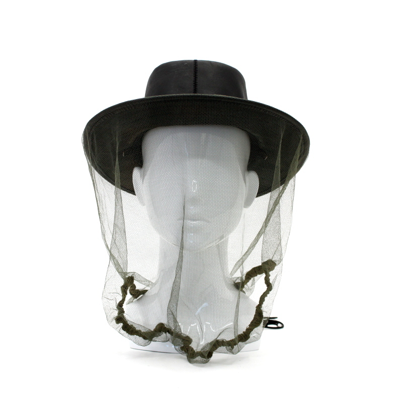 Anti Fly Mosquito Hat Net Head Protector Insect Mozzie Bee Bug Mesh