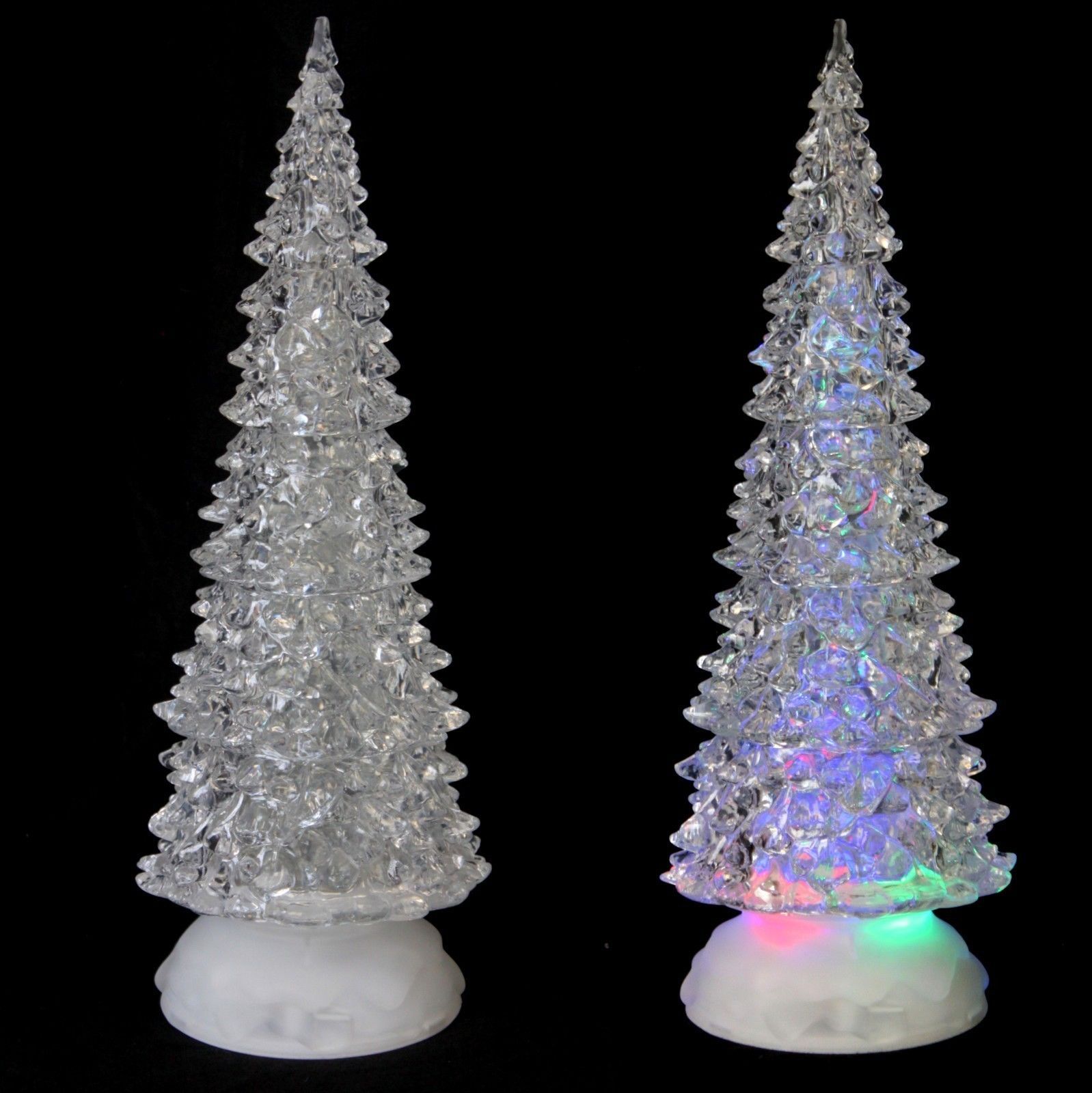 Christmas Tree Light up Glowing Acrylic Colour Changing Home Table