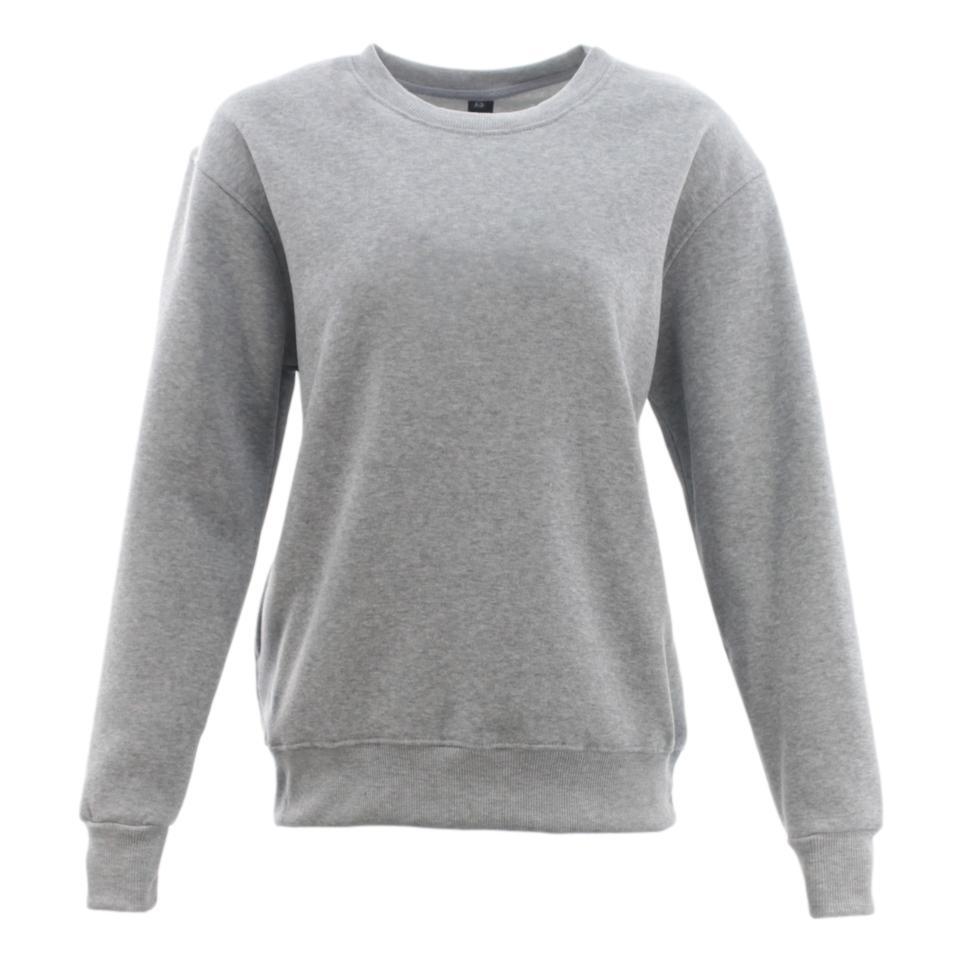 FIL Unisex Men's Women's Fleece Crew Neck Jumper w Pockets Sweater