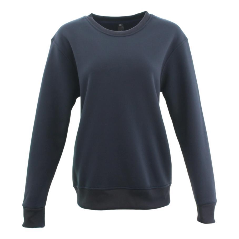 FIL Unisex Men's Women's Fleece Crew Neck Jumper w Pockets Sweater