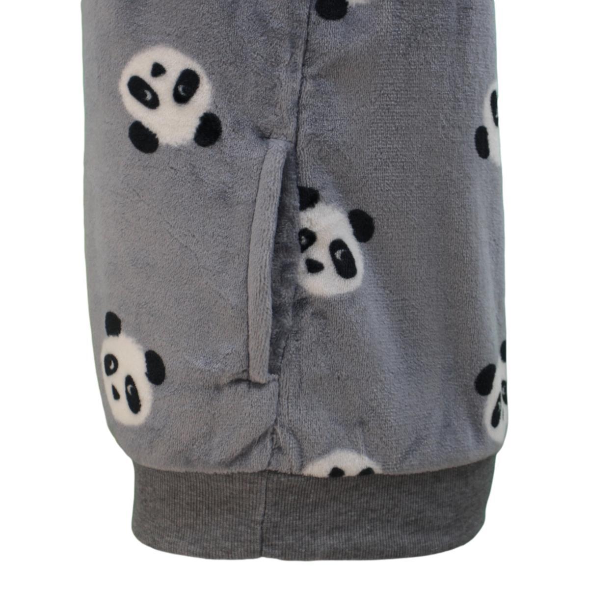 FIL Womens Plush 2pc Set Pyjama Loungewear Fleece Pajamas PJs Sleepwear w Prints - Picture 53 of 153