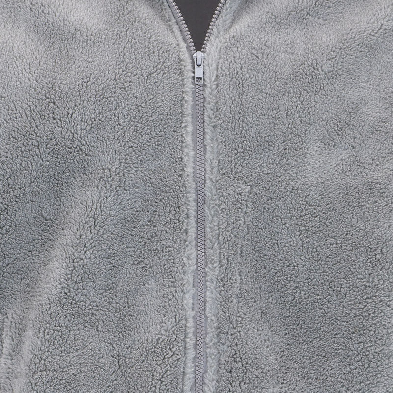 Men's Sherpa Fleece Zip Hoodie Jacket Fully Lined Winter Warm 380gsm - Picture 15 of 25