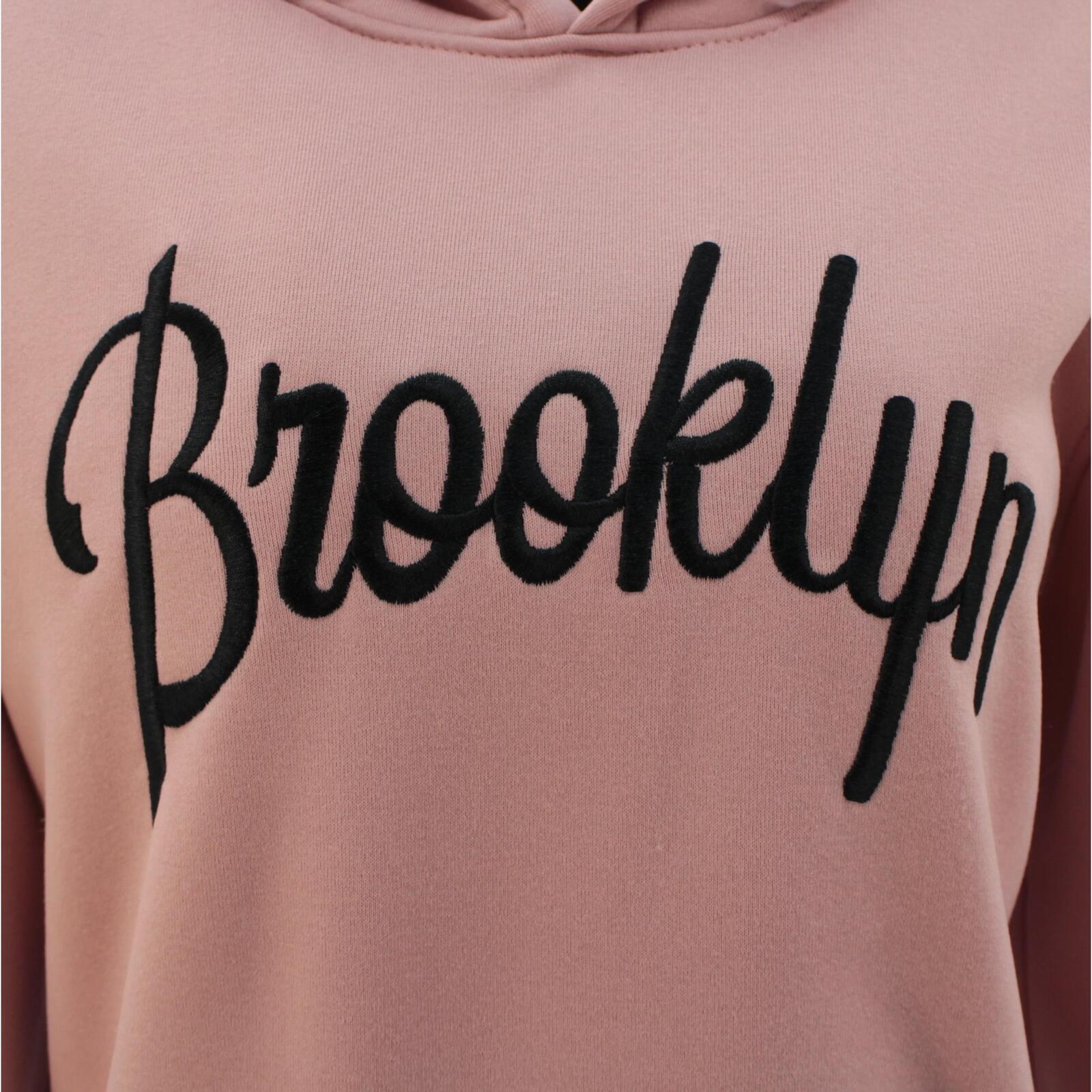 Men's Fleece Hoodie Pullover Hooded Jumper Sweater Embroidered BROOKLYN S to 5XL - Picture 97 of 137