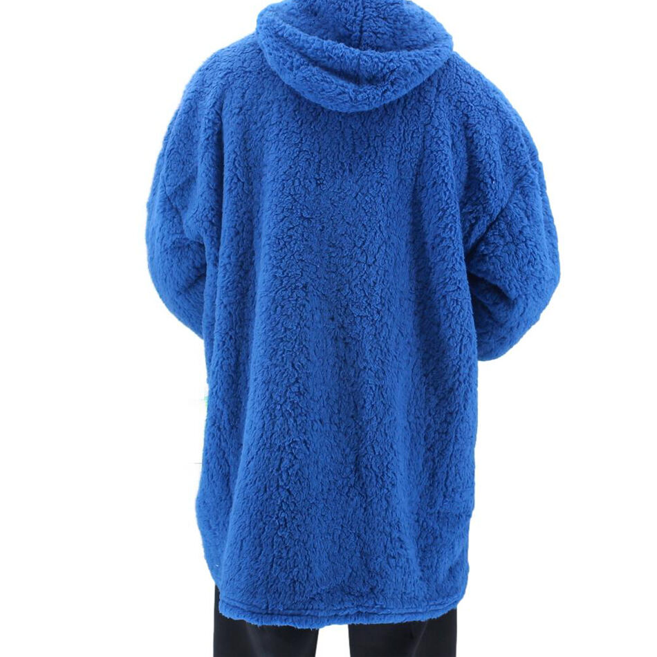 FIL Oversized Hoodie Blanket Plush Warm Big Fleece Soft Pullover Adult Kids - Picture 81 of 89