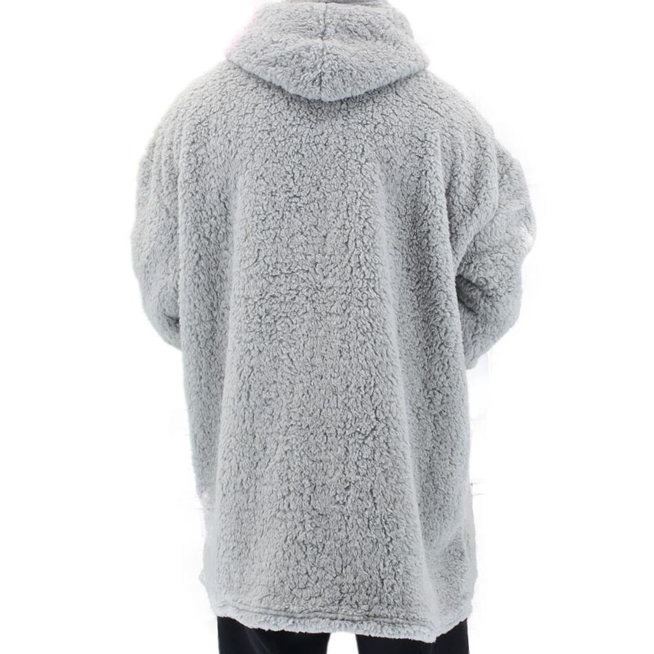 FIL Oversized Hoodie Blanket Plush Warm Big Fleece Soft Pullover Adult Kids - Picture 84 of 89