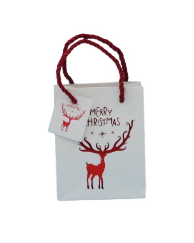 12x Christmas XMAS Small Gift Bags Treat Lolly Candy Party Favour Loot 12x-christmas-xmas-small-gift-bags-treat-lolly-candy-party-favour-loot
