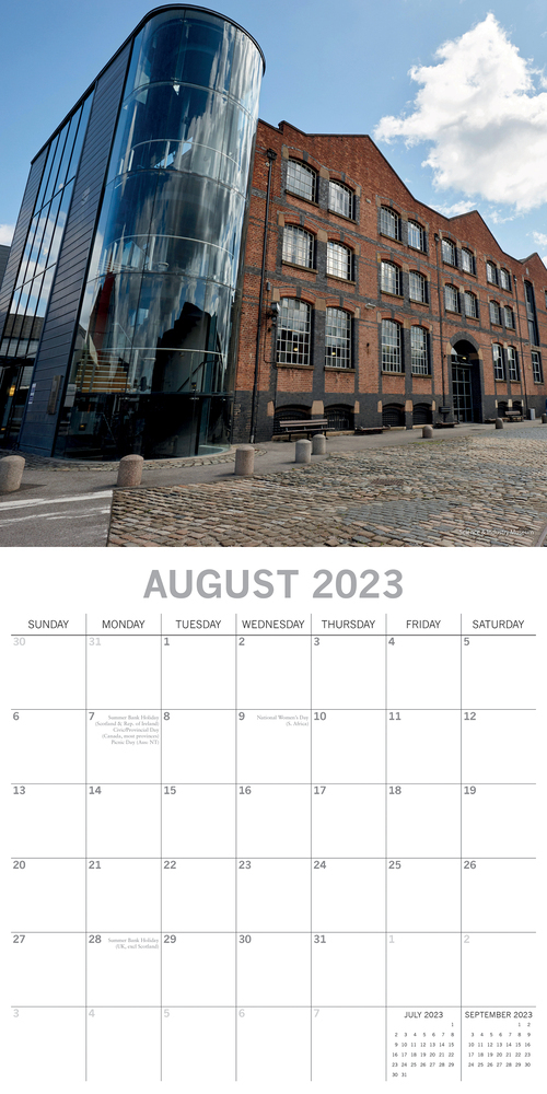 Manchester - 2023 Square Wall Calendar 16 month by Gifted Stationery Manchester - 2023 Square Wall Calendar 16 month by Gifted Stationery