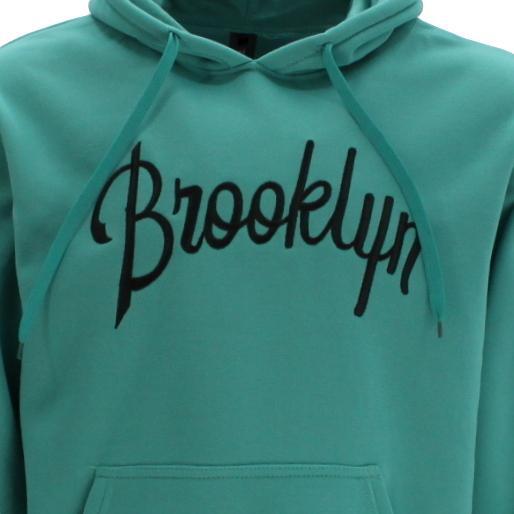 Men's Fleece Hoodie Pullover Hooded Jumper Sweater Embroidered BROOKLYN S to 5XL - Picture 38 of 137