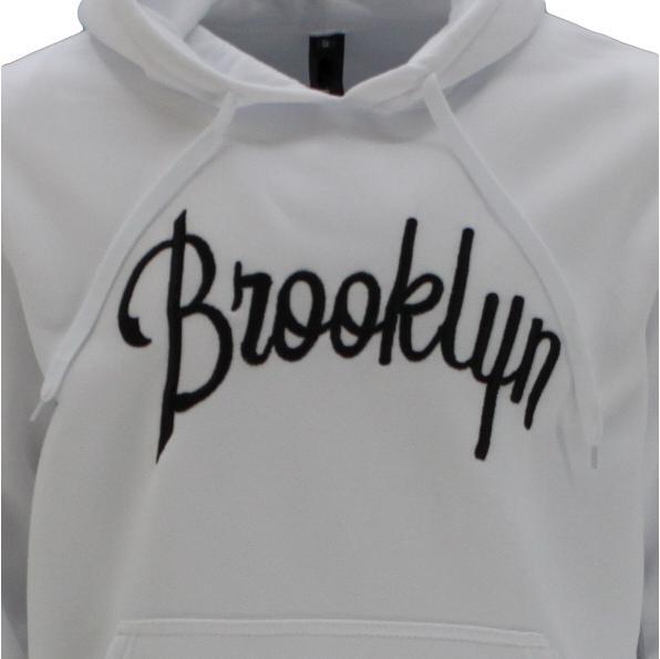 Men's Fleece Hoodie Pullover Hooded Jumper Sweater Embroidered BROOKLYN S to 5XL - Picture 47 of 137