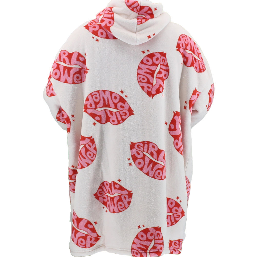 FIL Oversized Hoodie Blanket Plush Warm Big Fleece Soft Pullover Adult Kids - Picture 63 of 89