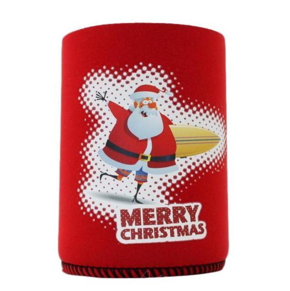 christmas stubby coolers