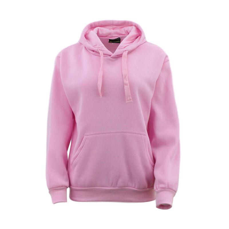 Adult Men's Unisex Basic Plain Hoodie Jumper Pullover Sweater