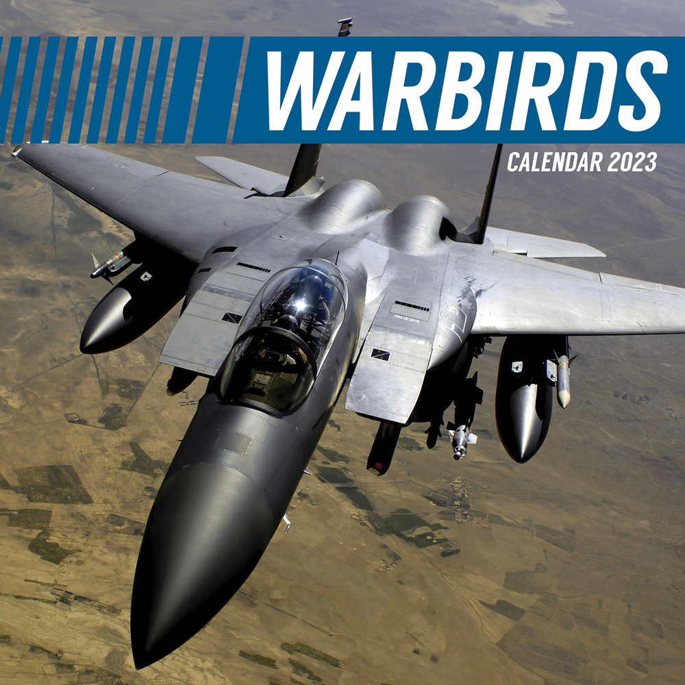 Warbirds - 2023 Square Wall Calendar 16 month by Gifted Stationery Warbirds - 2023 Square Wall Calendar 16 month by Gifted Stationery