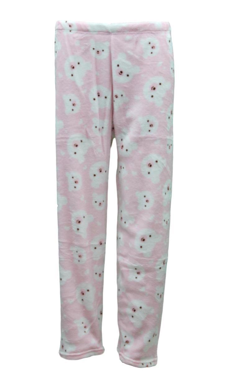 women's plush fleece pajama pants