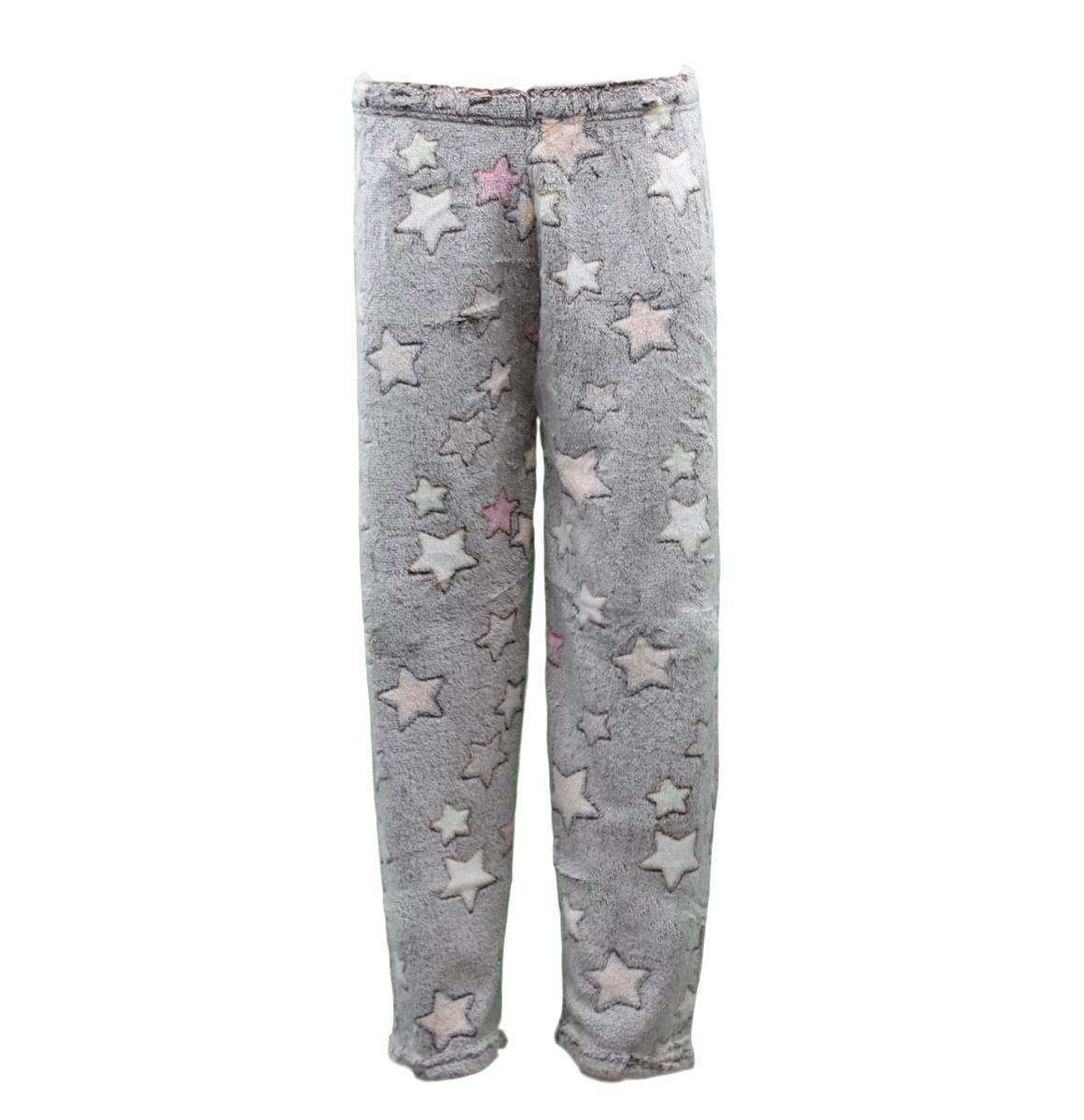 women's plush fleece pajama pants