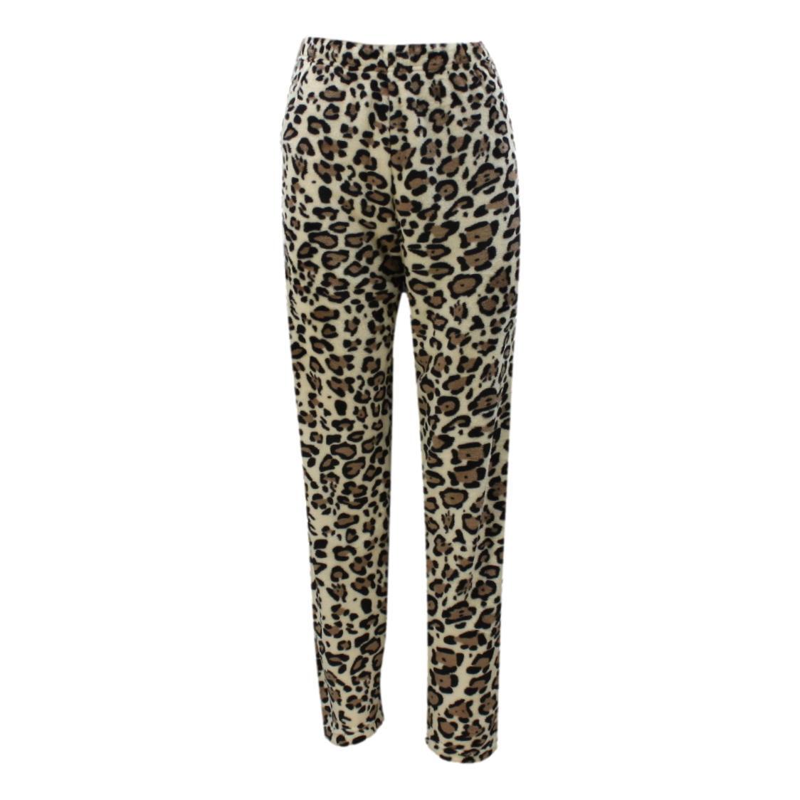 women's plush fleece pajama pants