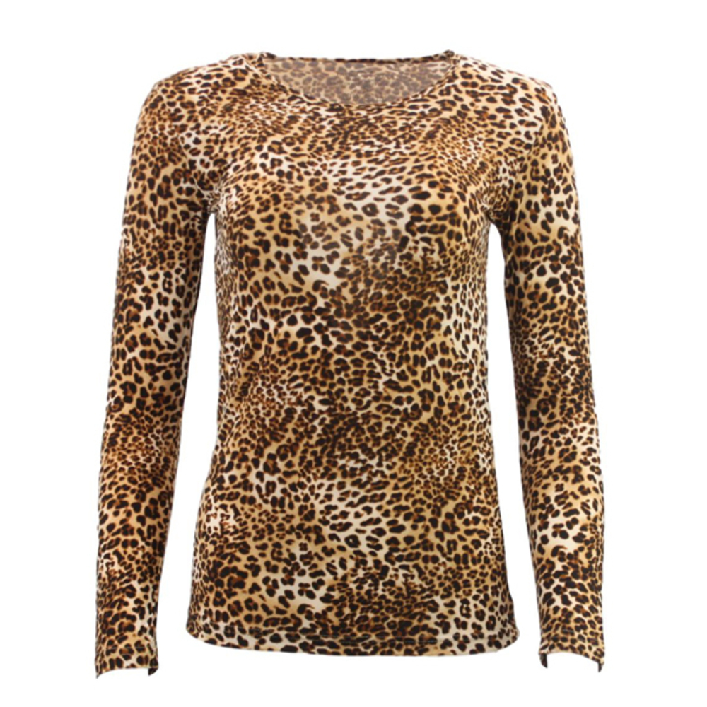NEW Women's Long Sleeve Crew Neck Soft Stretch Plain Colours Basic Tee T-Shirt - Picture 54 of 57