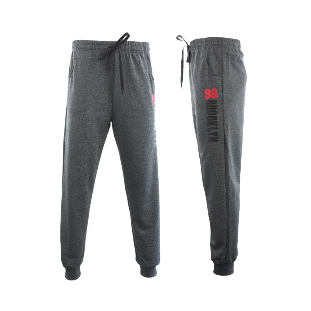 Men's Skinny Jogger Track Pants Cuff Trousers Trackies Sweat Pants ...