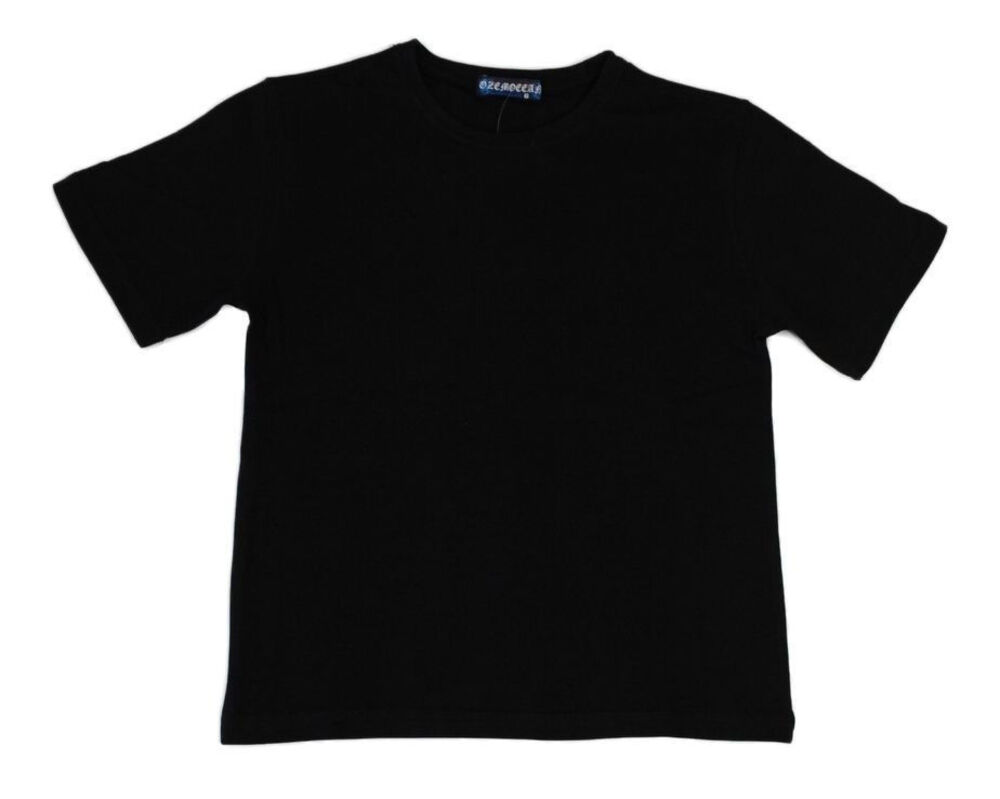 NEW Kids Childrens Boys Girls Plain T Shirt 100 Cotton 416 White