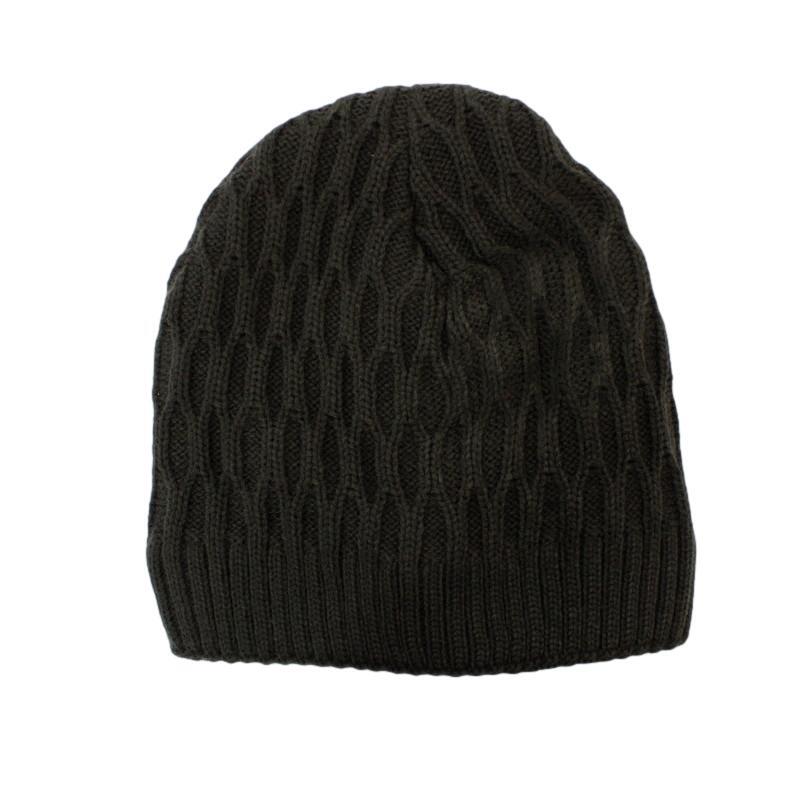 Mens Womens Unisex Beanie Winter Thermal Ski Warm Knitted Sherpa Plain Patterned - Picture 21 of 185