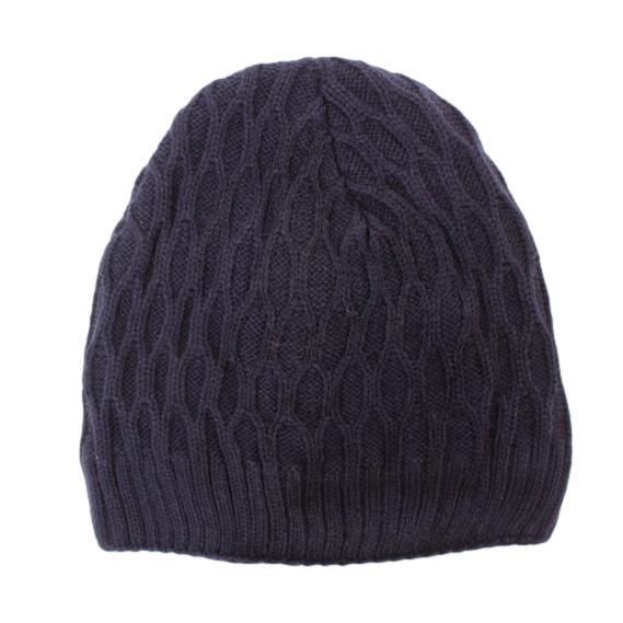 Mens Womens Unisex Beanie Winter Thermal Ski Warm Knitted Sherpa Plain Patterned - Picture 23 of 185