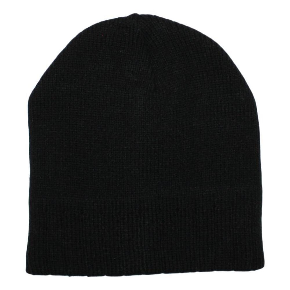 Mens Womens Unisex Beanie Winter Thermal Ski Warm Knitted Sherpa Plain Patterned - Picture 49 of 185