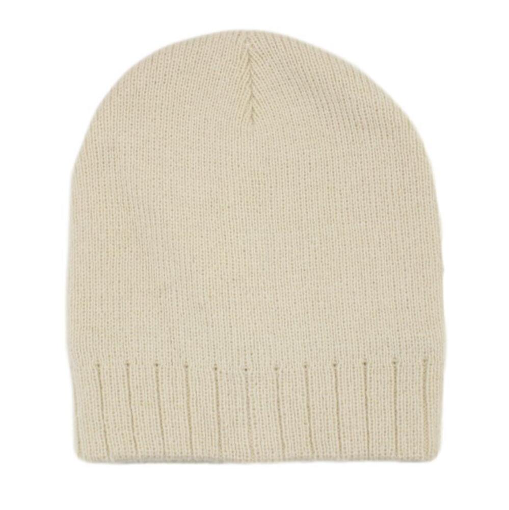 Mens Womens Unisex Beanie Winter Thermal Ski Warm Knitted Sherpa Plain Patterned - Picture 77 of 185