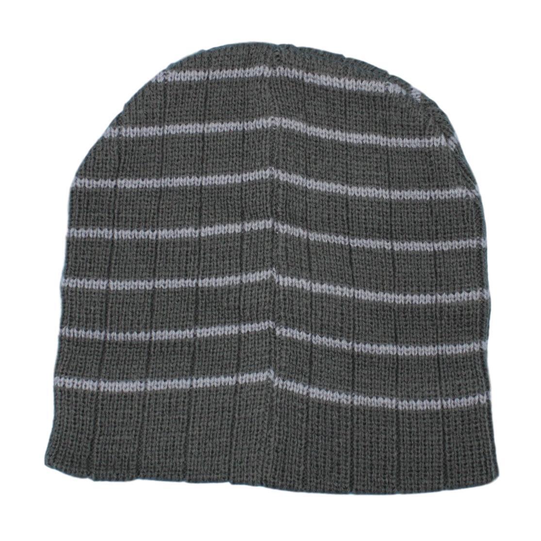 Mens Womens Unisex Beanie Winter Thermal Ski Warm Knitted Sherpa Plain Patterned - Picture 81 of 185