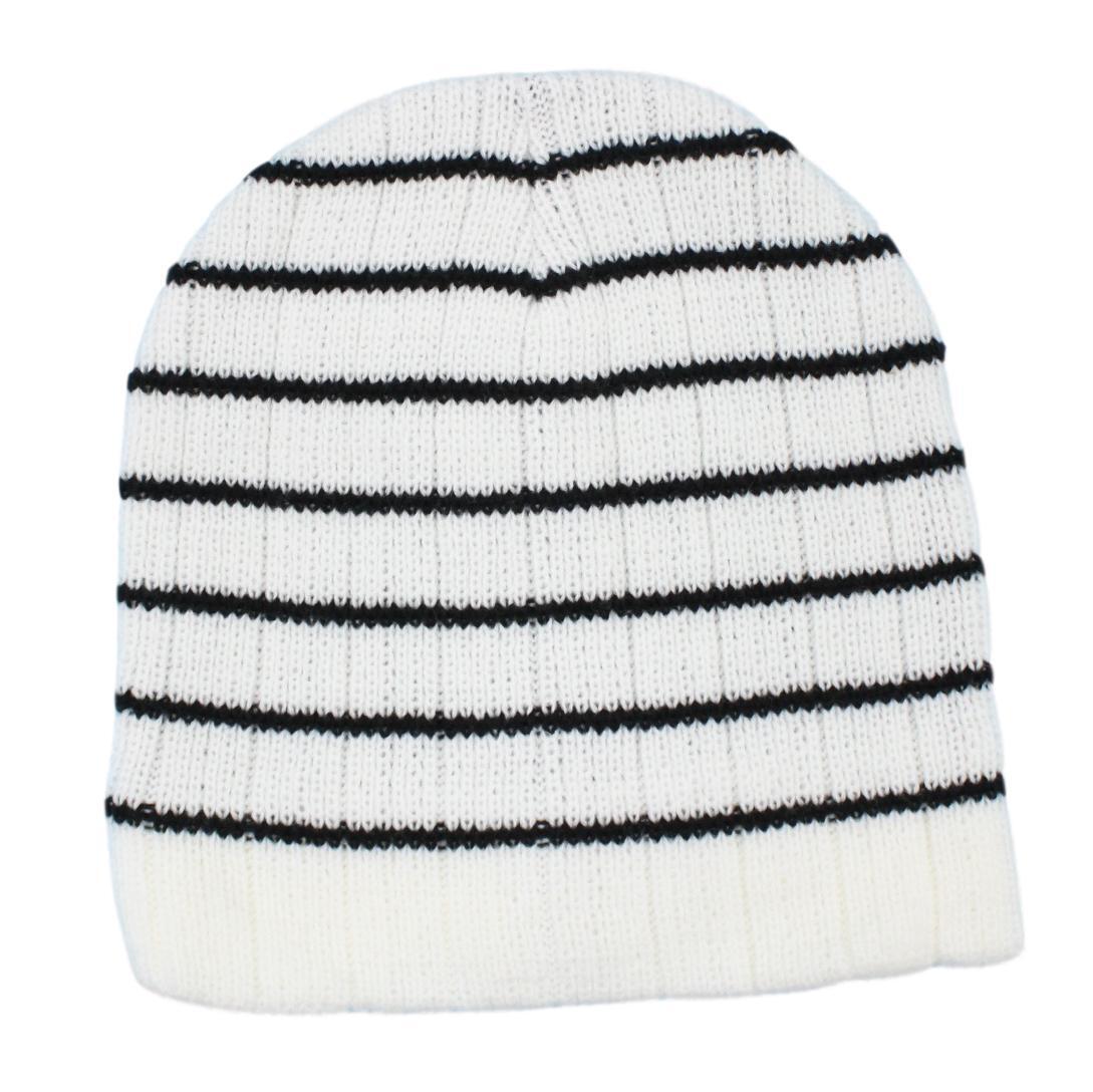Mens Womens Unisex Beanie Winter Thermal Ski Warm Knitted Sherpa Plain Patterned - Picture 83 of 185