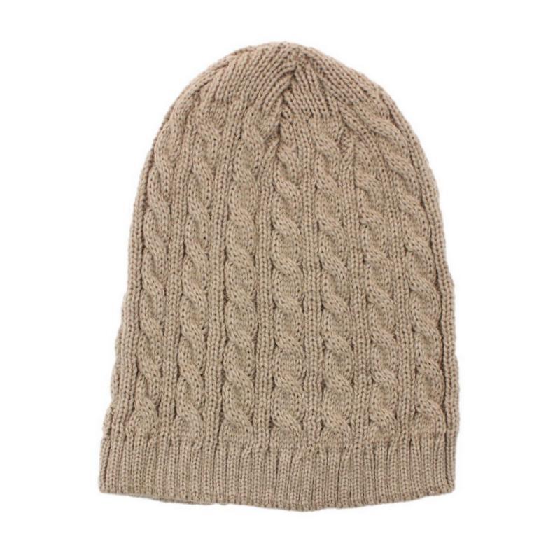 Mens Womens Unisex Beanie Winter Thermal Ski Warm Knitted Sherpa Plain Patterned - Picture 172 of 185