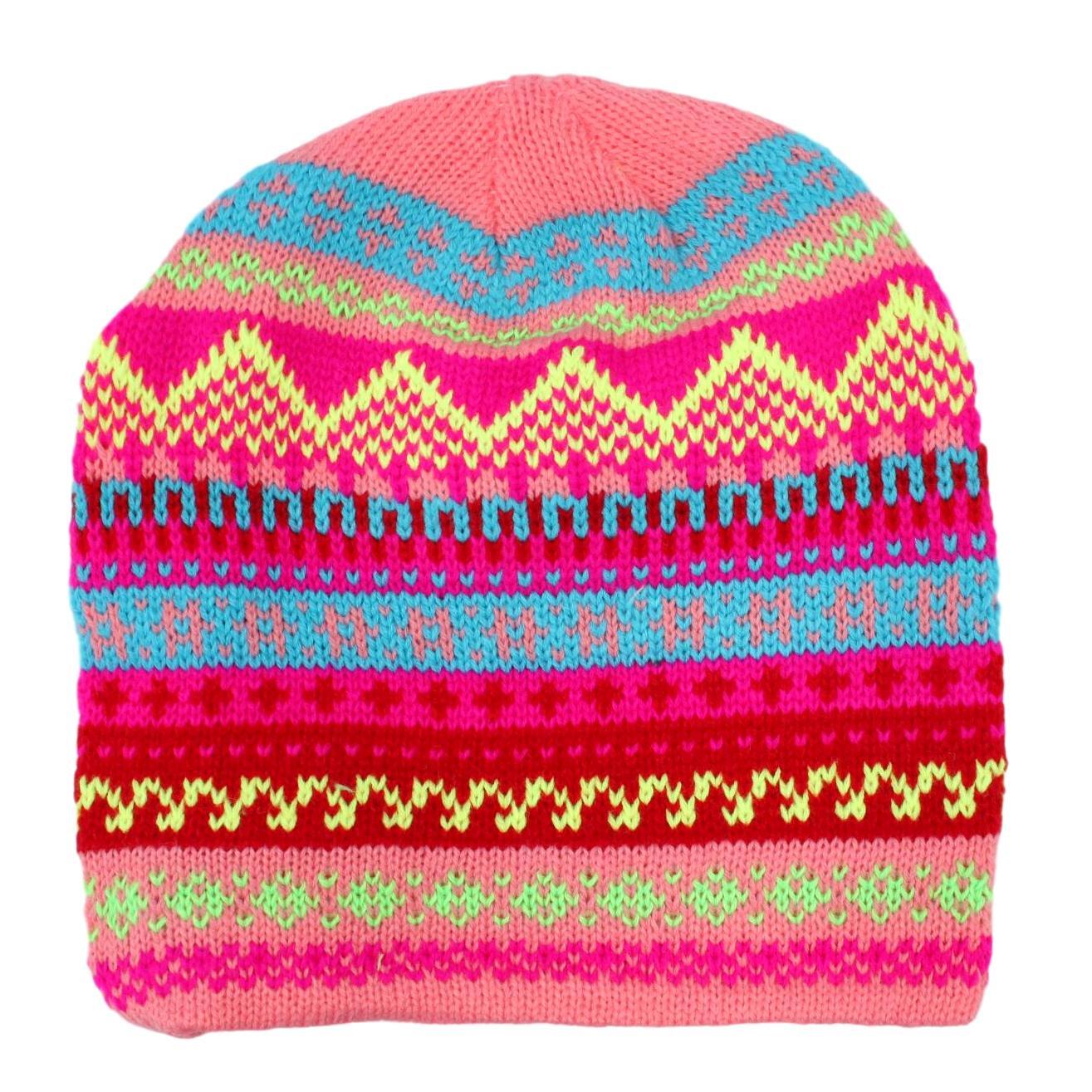 Mens Womens Unisex Beanie Winter Thermal Ski Warm Knitted Sherpa Plain Patterned - Picture 146 of 185