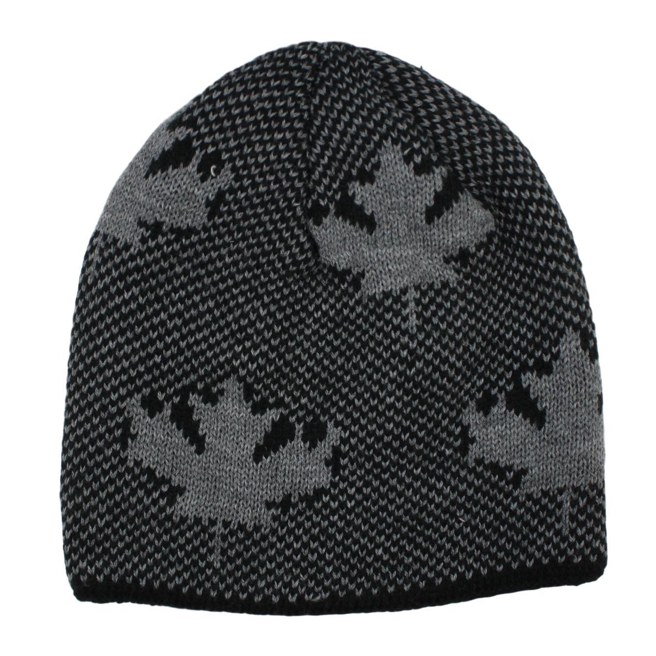 Mens Womens Unisex Beanie Winter Thermal Ski Warm Knitted Sherpa Plain Patterned - Picture 117 of 185