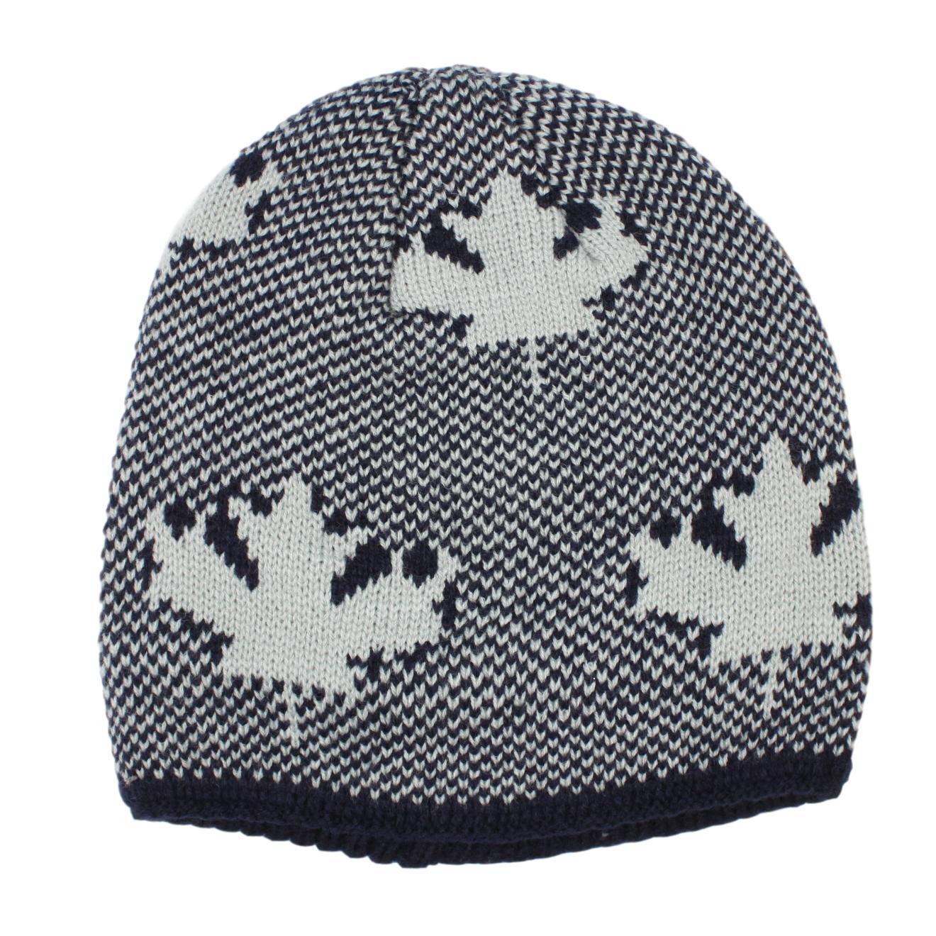 Mens Womens Unisex Beanie Winter Thermal Ski Warm Knitted Sherpa Plain Patterned - Picture 119 of 185