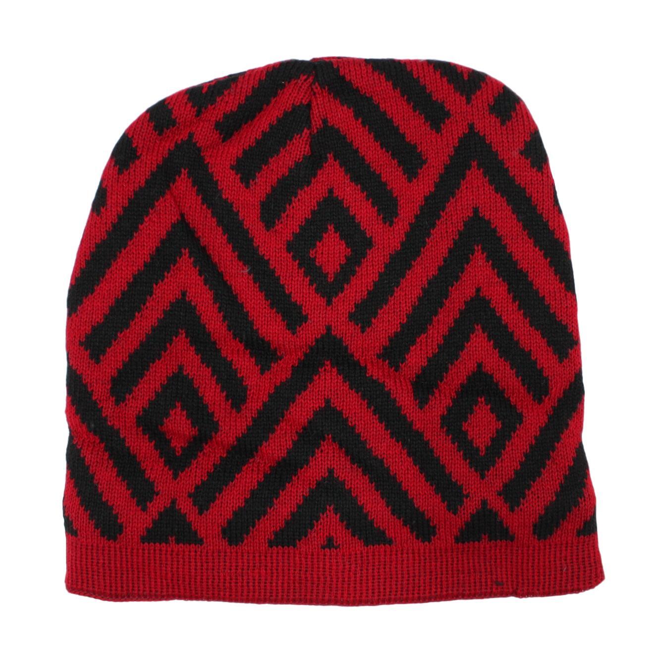 Mens Womens Unisex Beanie Winter Thermal Ski Warm Knitted Sherpa Plain Patterned - Picture 126 of 185