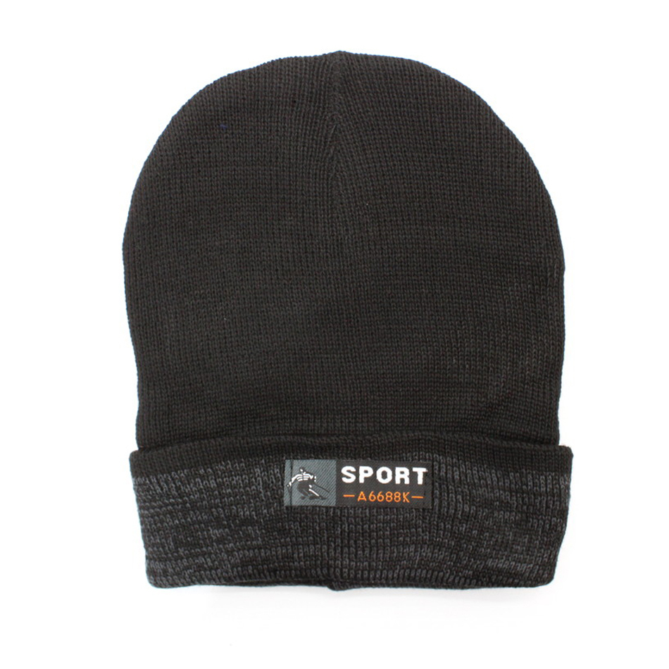 Mens Womens Unisex Beanie Winter Thermal Ski Warm Knitted Sherpa Plain Patterned - Picture 26 of 185