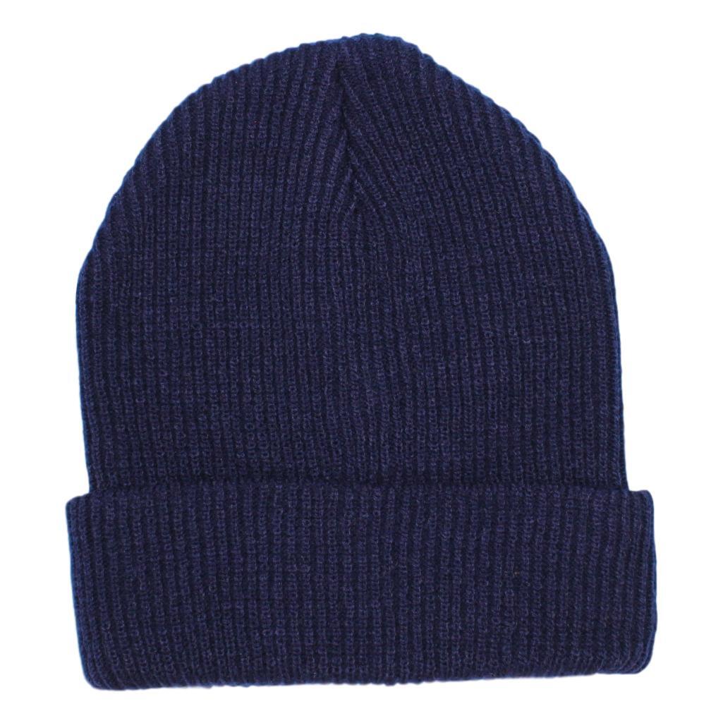 Mens Womens Unisex Beanie Winter Thermal Ski Warm Knitted Sherpa Plain Patterned - Picture 154 of 185