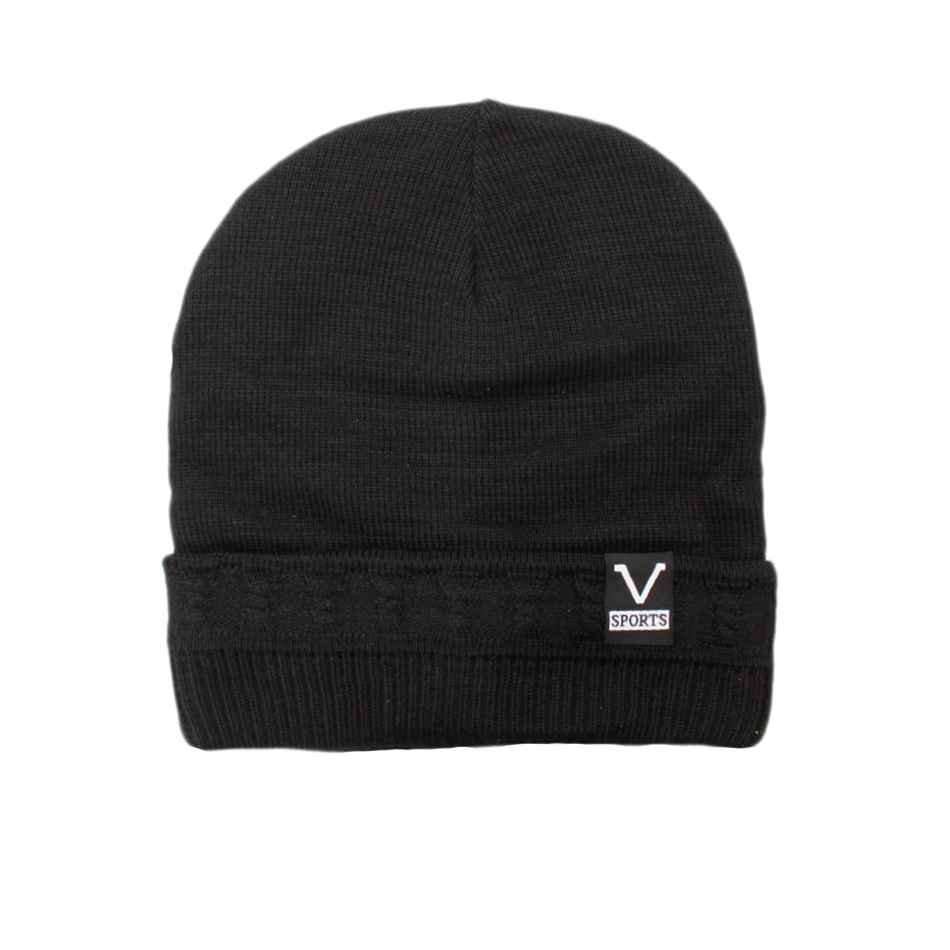 Mens Womens Unisex Beanie Winter Thermal Ski Warm Knitted Sherpa Plain Patterned - Picture 44 of 185
