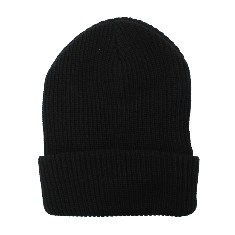 Mens Womens Unisex Beanie Winter Thermal Ski Warm Knitted Sherpa Plain Patterned - Picture 46 of 185