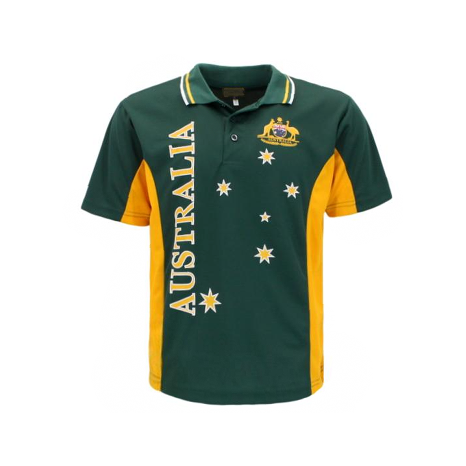 Adult Mens Sports Soccer Football Rugby Jersey Polo T Shirt Australia Souvenir - Picture 9 of 9