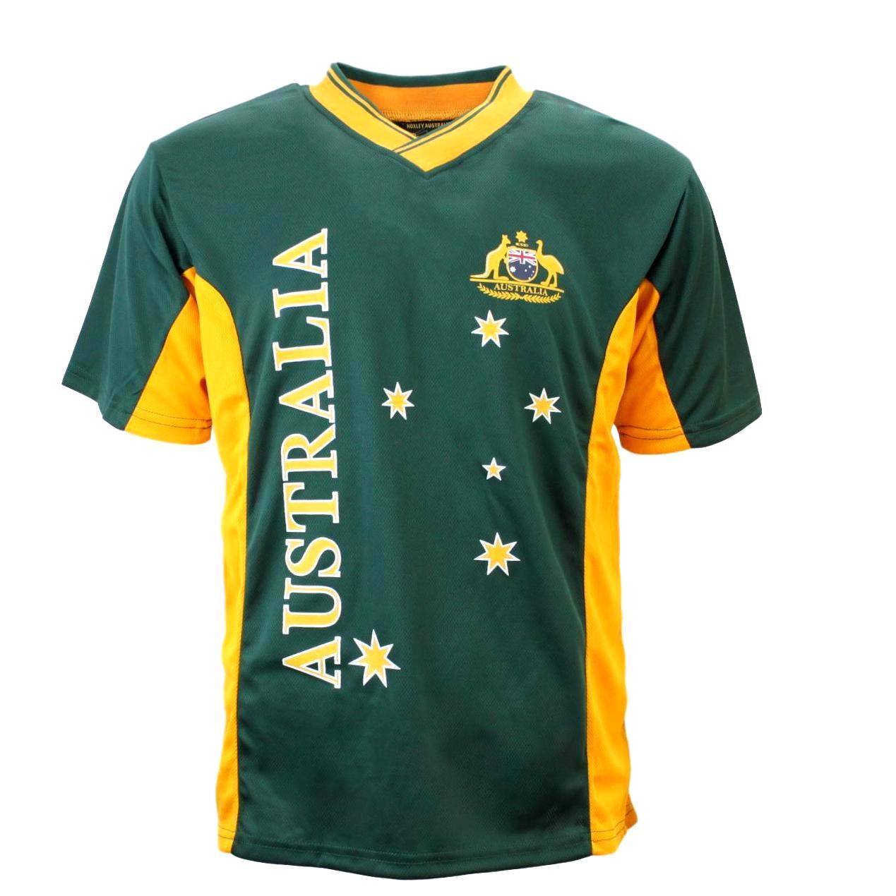 Adults Kids Mens Sports Soccer Football Rugby Jersey T Shirt Australia Souvenir - Picture 8 of 17