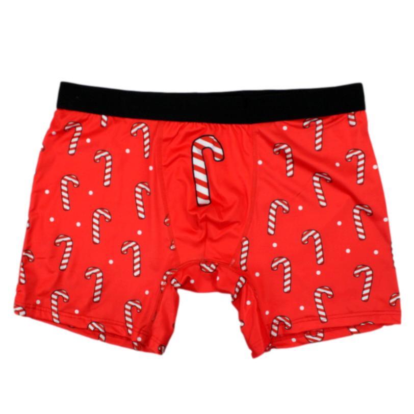 Men's Christmas Underwear Novelty Funny Cheeky Boxer Shorts Briefs Undies