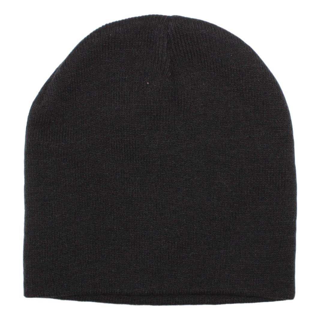 Mens Womens Unisex Beanie Winter Thermal Ski Warm Knitted Sherpa Plain Patterned - Picture 38 of 185
