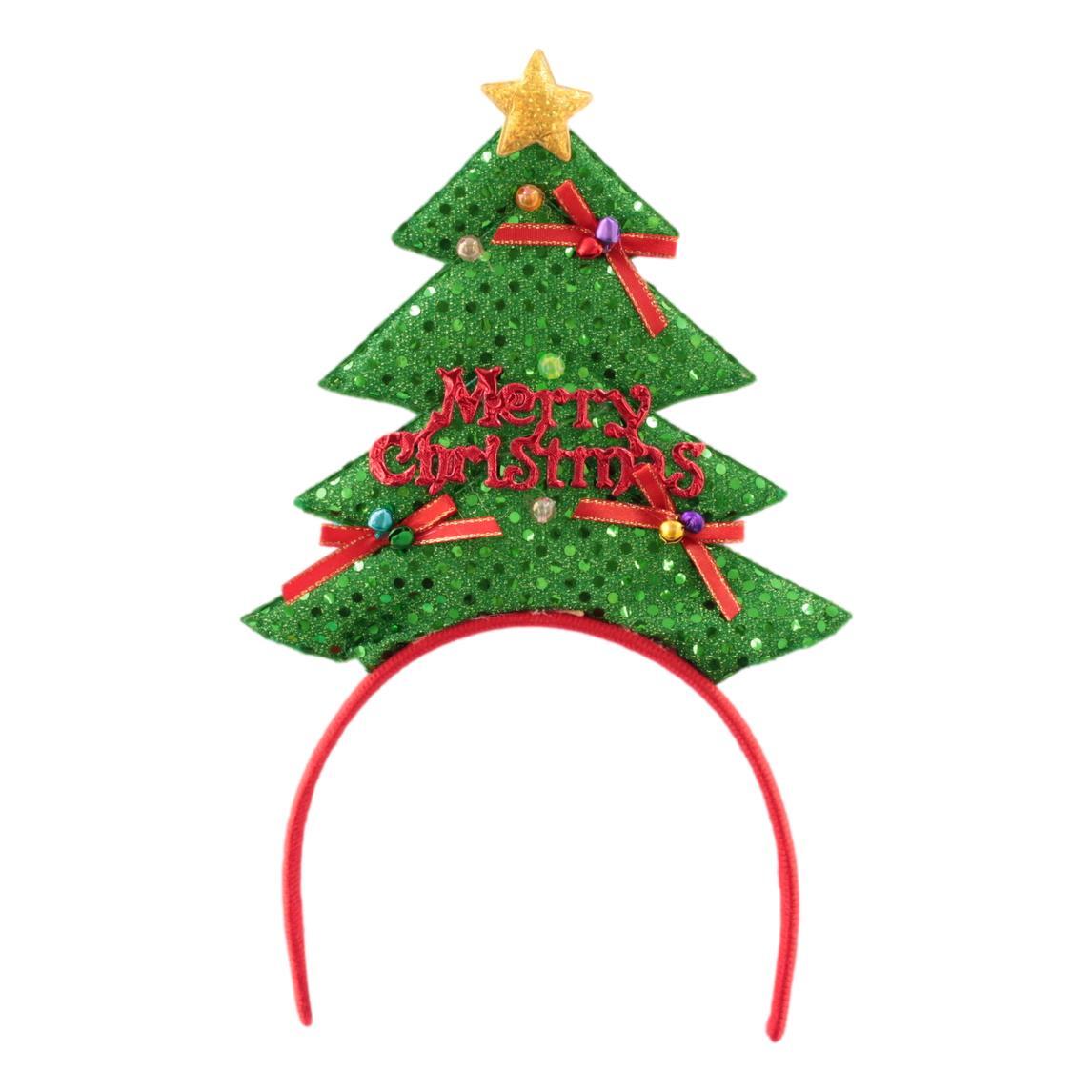 Adult Kids Christmas Xmas Novelty Headband Hat Costume Hair Clip