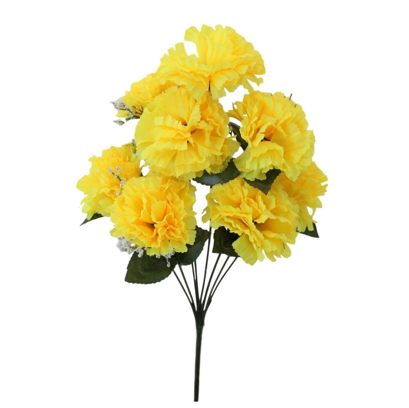 Bunch Artificial Fake Flowers Bouquet Greenery Foliage Leaf Roses