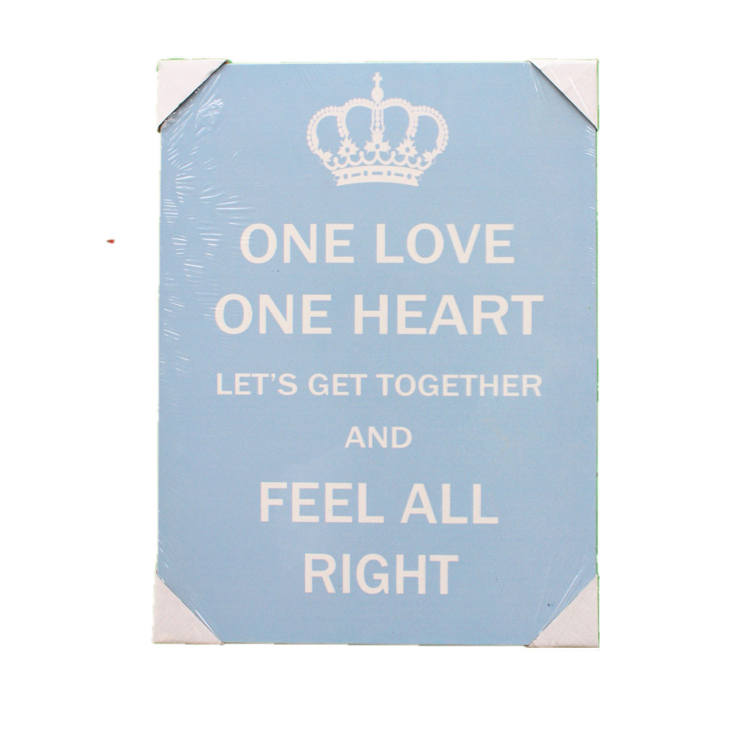 Wooden Wall Art Plaque Sign Saying Quotes 40x30cm Music Love