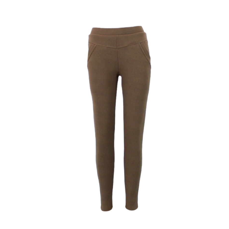 Women's Stretch Winter Slim Thermal Thick Fleece Lined Leggings Pants w Pockets - Picture 31 of 229