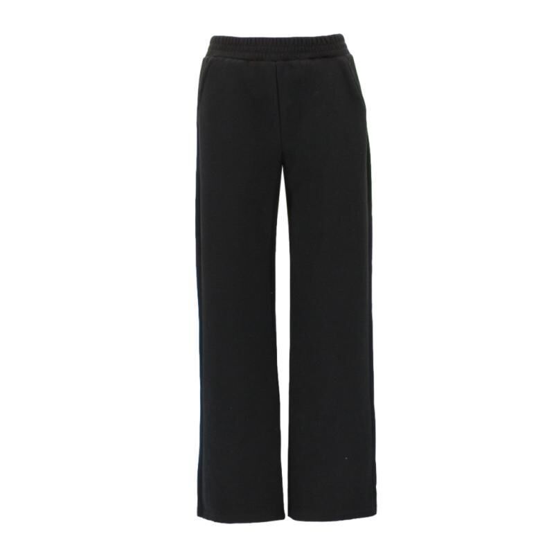 Women's Fleece Lined Pants Warm Winter Lounge Trousers with Pockets Elastic Wais - Picture 9 of 12