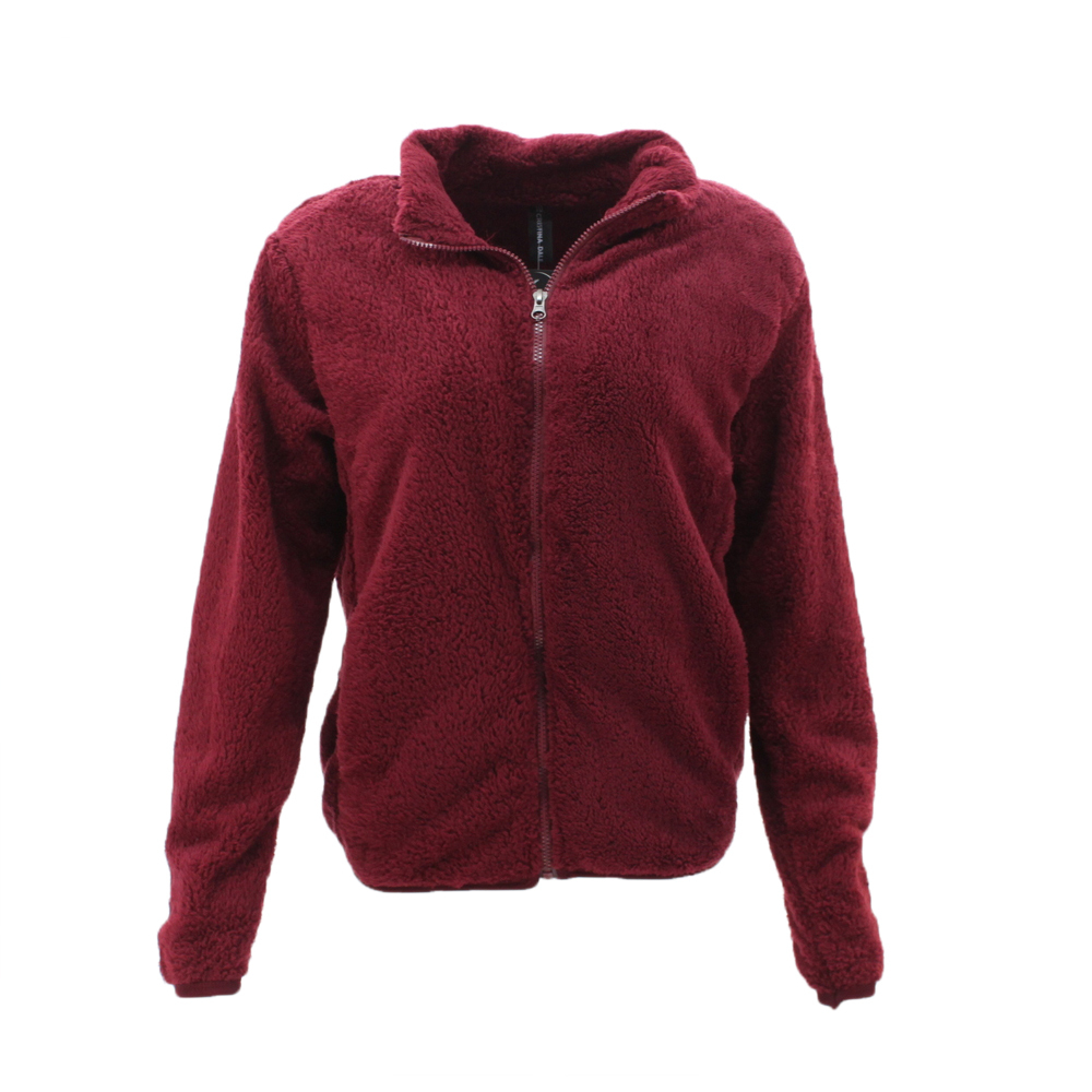 FIL Women's Sherpa Jacket Fleece Winter Warm Soft Teddy Casual Coat Zip Up - Picture 8 of 109
