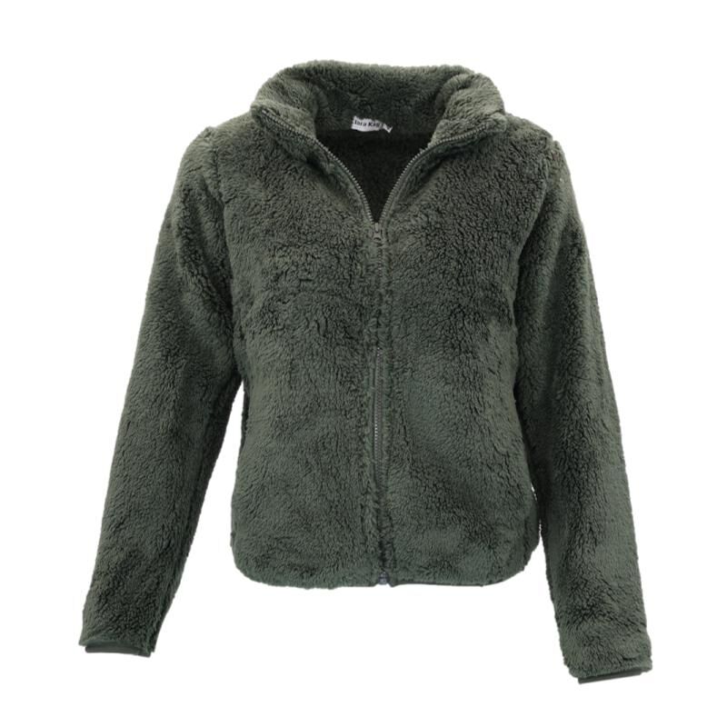 FIL Women's Sherpa Jacket Fleece Winter Warm Soft Teddy Casual Coat Zip Up - Picture 58 of 109