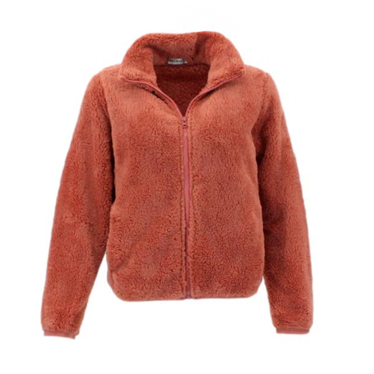 FIL Women's Sherpa Jacket Fleece Winter Warm Soft Teddy Casual Coat Zip Up - Picture 63 of 109